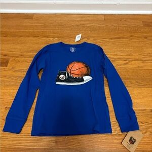 NWT Wes and Willy Boys Long Sleeve Shirt Size 7